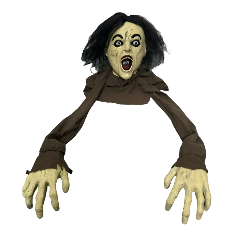 Female Zombie Crawler - Ghost Prop-0