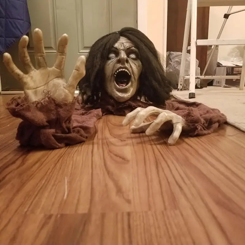 Female Zombie Crawler - Ghost Prop-2