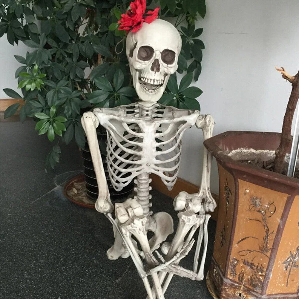 NNEOBA Movable Halloween Skeleton Human Bones Model-1