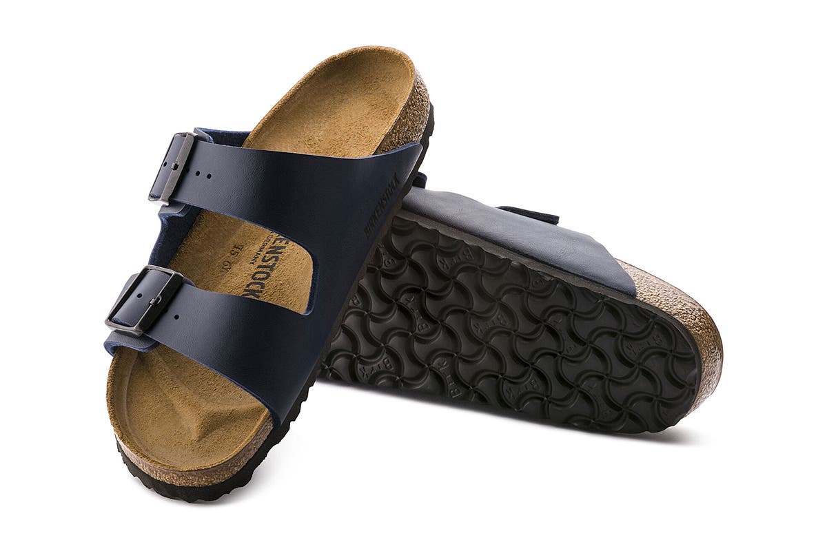 NNEKG Arizona Birko Flor Narrow Fit Sandal (Blue Size 36 EU)-1