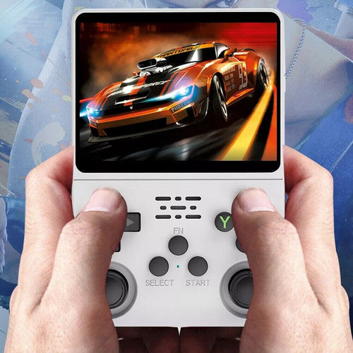 NNEDSZ White Portable  Retro Handheld Game Console 128GB 10000+ Games Retro Handheld Games-2